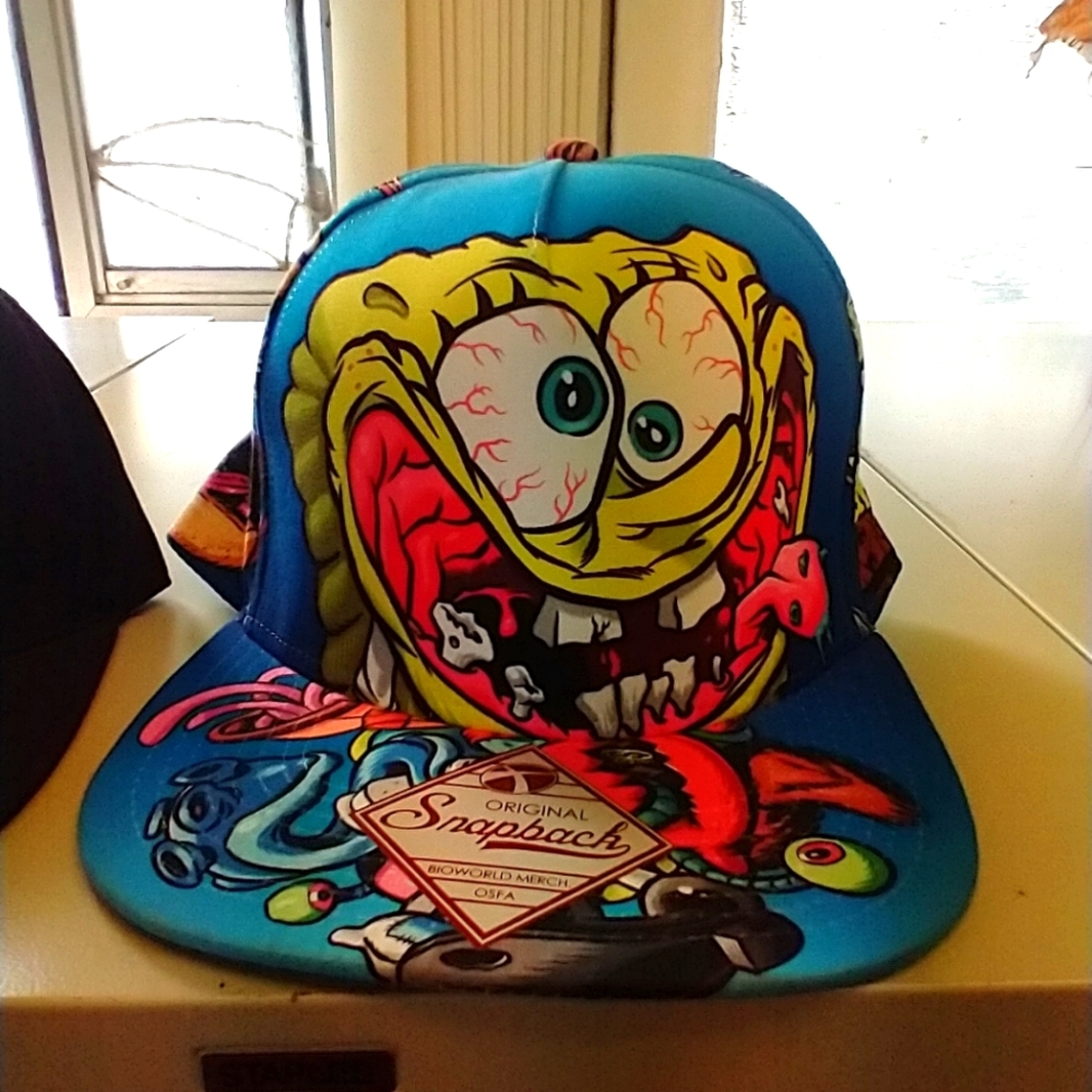Sponge & Patrick snapback fitted hat